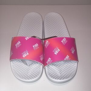 NWT  pink Victoria’s Secret slides